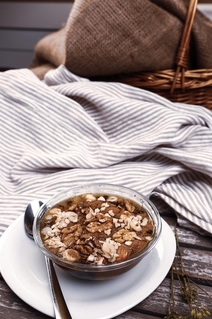 Delicious Traditional Turkish dessert ashure