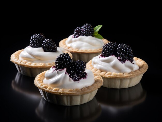 Delicious Trio Discover Our Luscious Blackberry Cream Pies Recipe