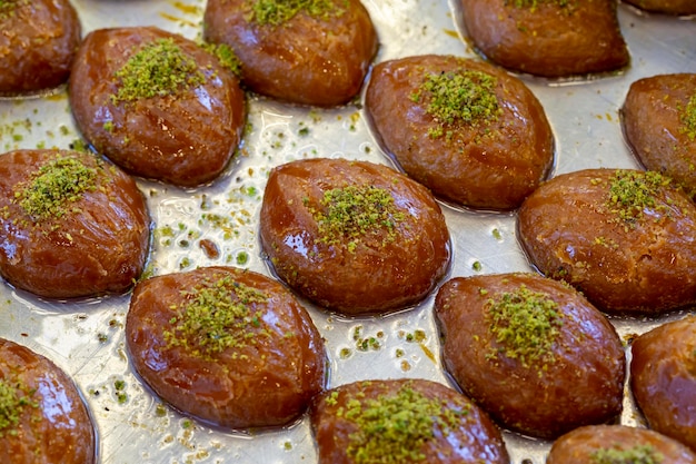 Delicious turkish sweet sekerpare