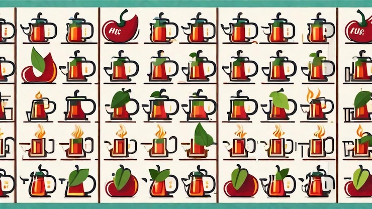 Photo deliciously hot chili infusions