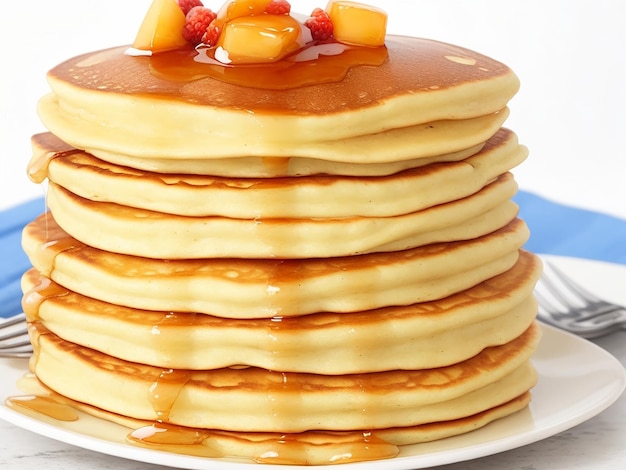 Deliciously Stacked Pancakes