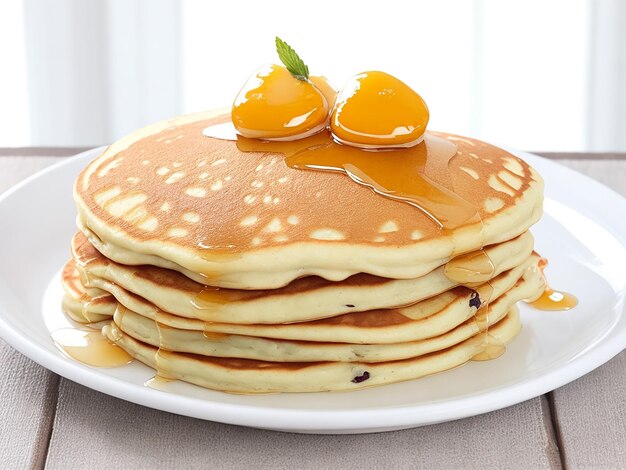 Deliciously Stacked Pancakes