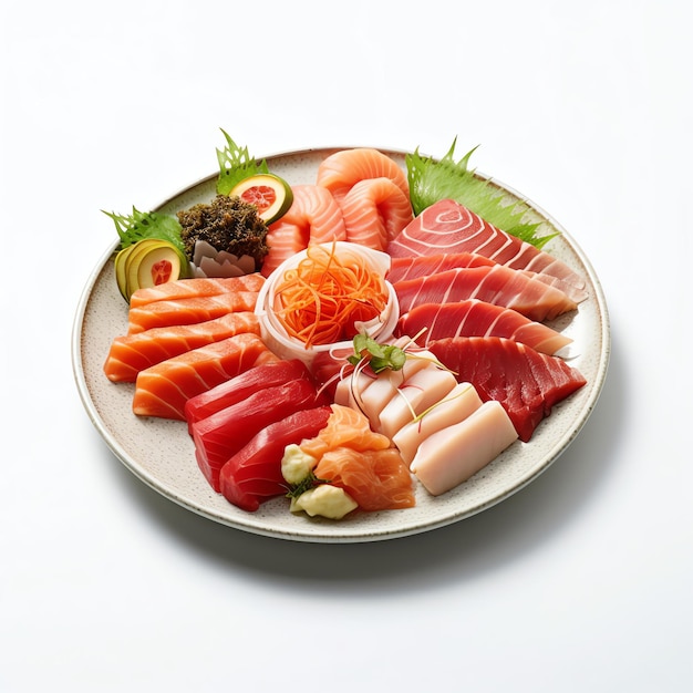 Delicius Sashimi Combo Fresh with seasoning Japanese Seafood