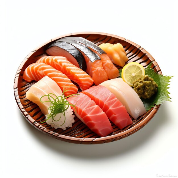 Delicius Sashimi Combo Fresh with seasoning Japanese Seafood