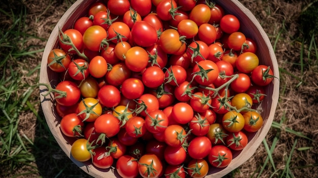 Delicous Tomates cerises plante pas mre