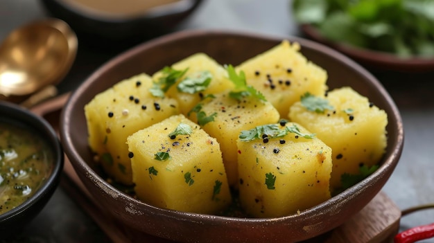 Delight in the Light and Spongy Goodness of Khaman Dhokla a True Culinary Gem