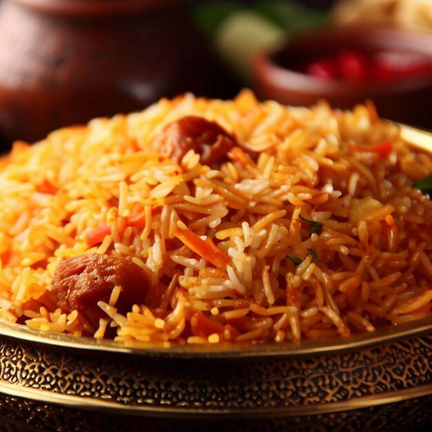 Delightful basmati biryani perfection