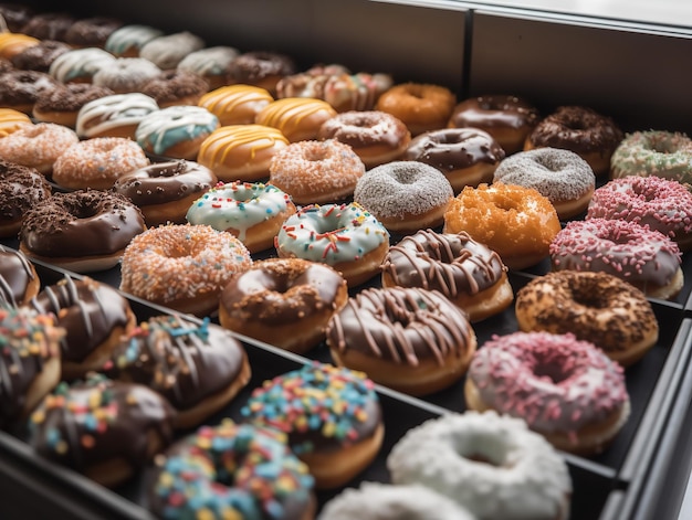 The Delightful Details of Donuts in Display