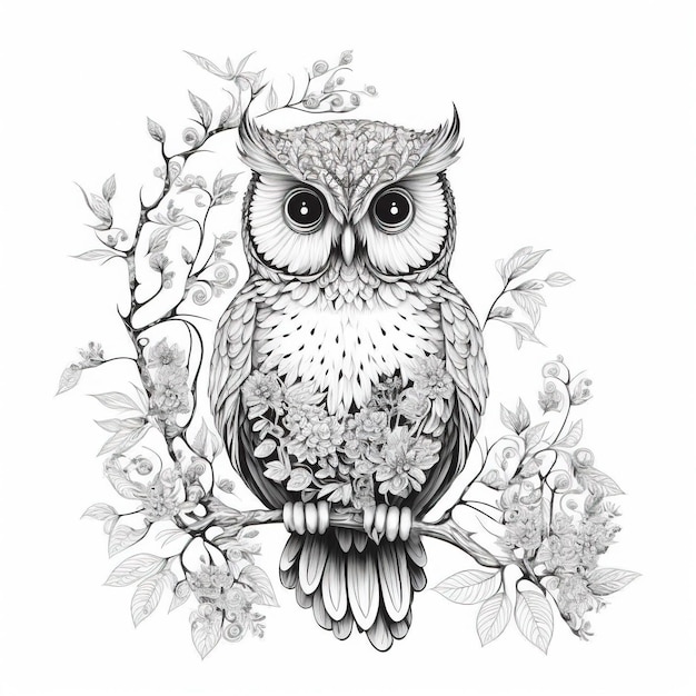 Aggregate 107 about owl tattoo drawing super hot  indaotaonec