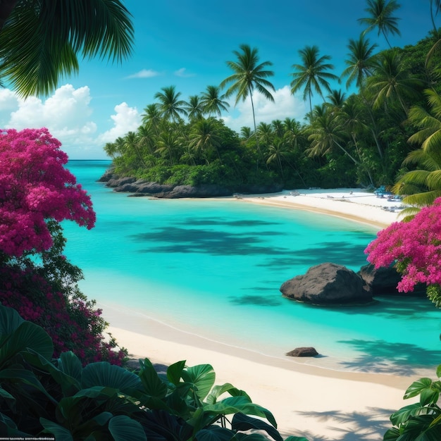 Delighting in tropical scenery tropical treasures unveiling the beauty of exotic landscapes