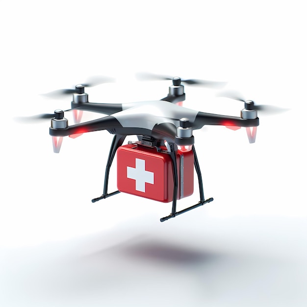delivery drone groceries and medicine health and shopping future tecnology