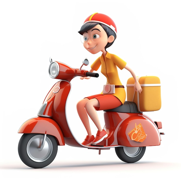 Delivery man concept online order tracking levering thuis en kantoorillustratie