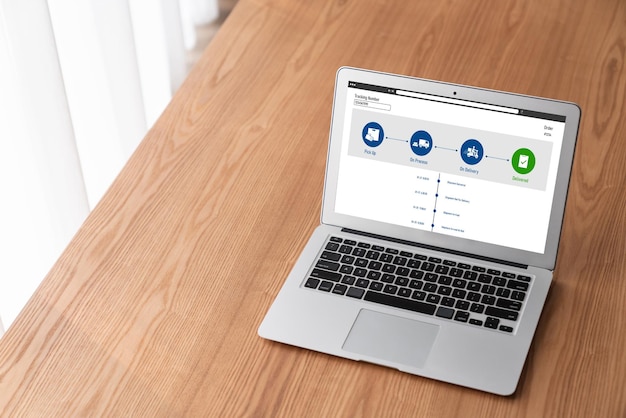 전자상거래 및 최신 온라인 비즈니스를 위한 배송 추적 시스템으로 적시 상품 운송 및 배송까지 가능