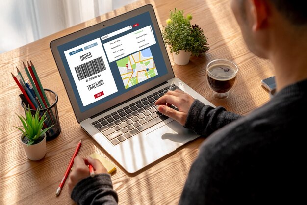 eコマースおよび現代のオンラインビジネスのための配達追跡システム