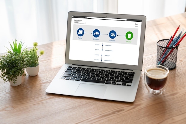eコマースおよび現代のオンラインビジネスのための配達追跡システム