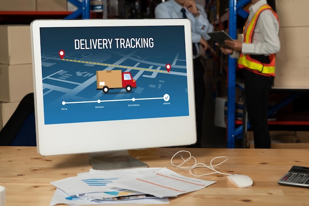 Photo delivery tracking system for ecommerce and modish online business