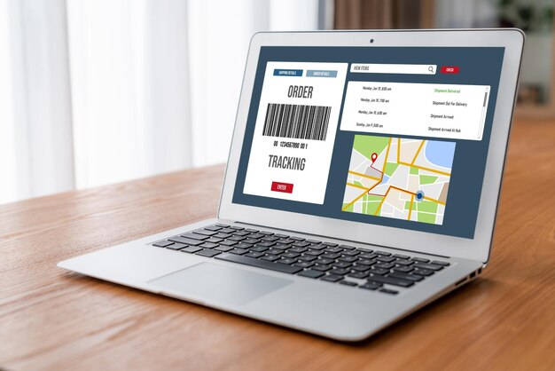 eコマースおよび現代のオンラインビジネスのための配達追跡システム