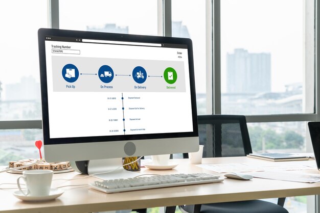eコマースおよび現代のオンラインビジネスのための配達追跡システム