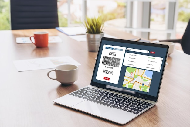 写真 eコマースおよび現代のオンラインビジネスのための配達追跡システム