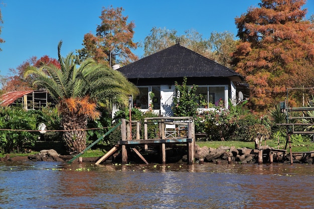 The delta of Tigre river, Buenos Aires, Argentina