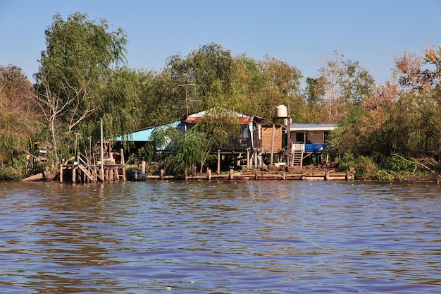 The delta of Tigre river, Buenos Aires, Argentina