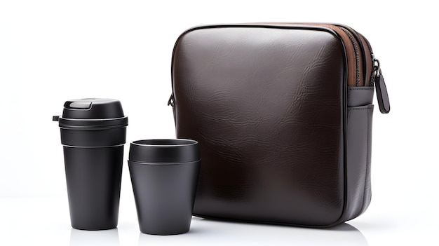 Deluxe travel coffee set and thermos