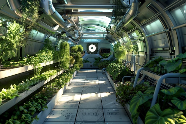 Delve into the future of space habitation as you e generative ai