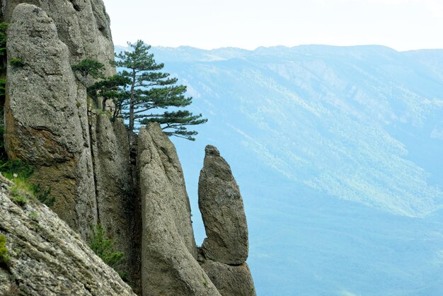 Демерджи горный пейзаж Крыма