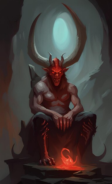 Photo demon art