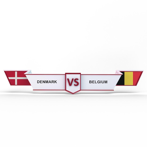 Foto denemarken versus belgië