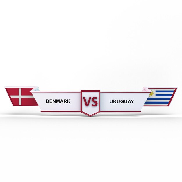 Foto denemarken versus uruguay