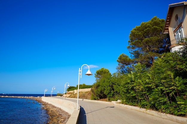 Spiaggia denia marineta casiana di las rotas