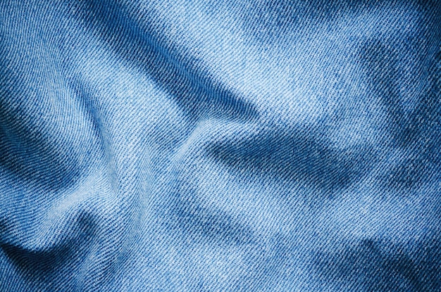 Denim fabric closeup texture