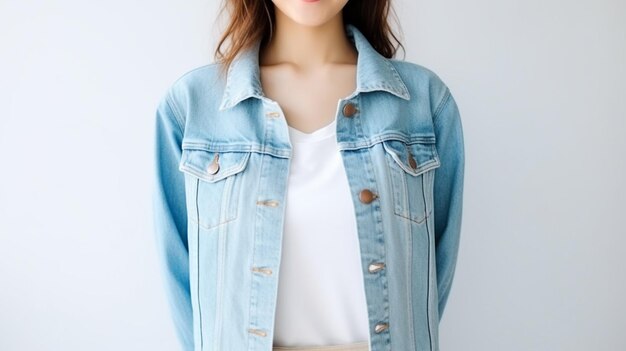 denim jacket model