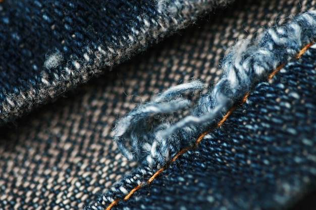 Foto jeans denim texture di sfondo