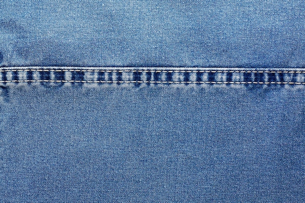 Denim long stitch