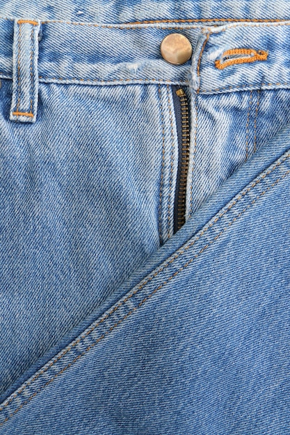 Denim op witte achtergrond