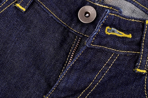 Denim textuur jeans knop achtergrond