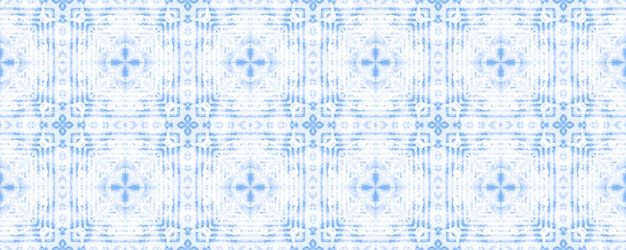 Photo denim white blue damask pattern