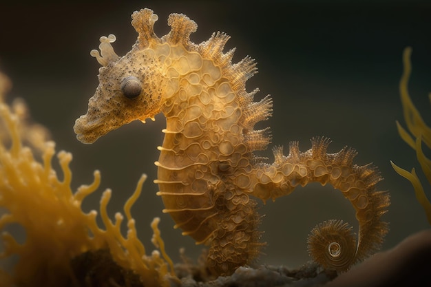 Denise39s pygmy seahorse Hippocampus denise pregnant