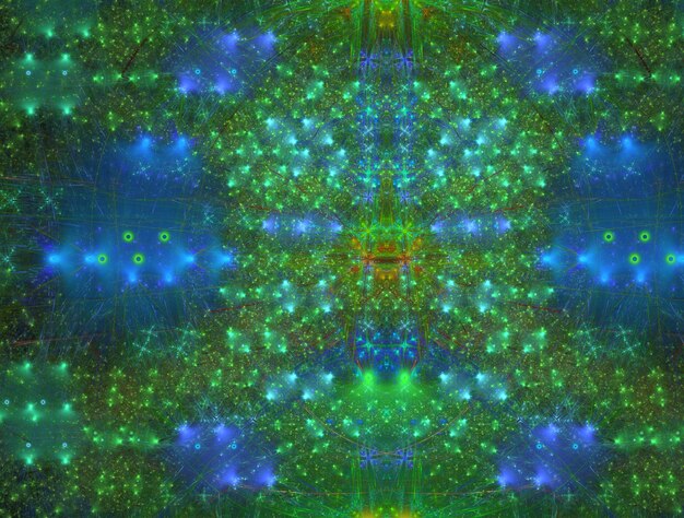 Denkbeeldige fractal abstracte achtergrond Afbeelding