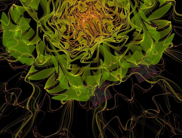 Denkbeeldige fractal abstracte achtergrond Afbeelding