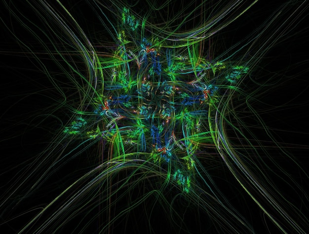 Denkbeeldige fractal abstracte achtergrond Afbeelding