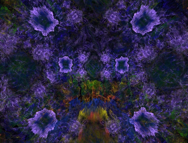 Denkbeeldige fractal abstracte achtergrondafbeelding