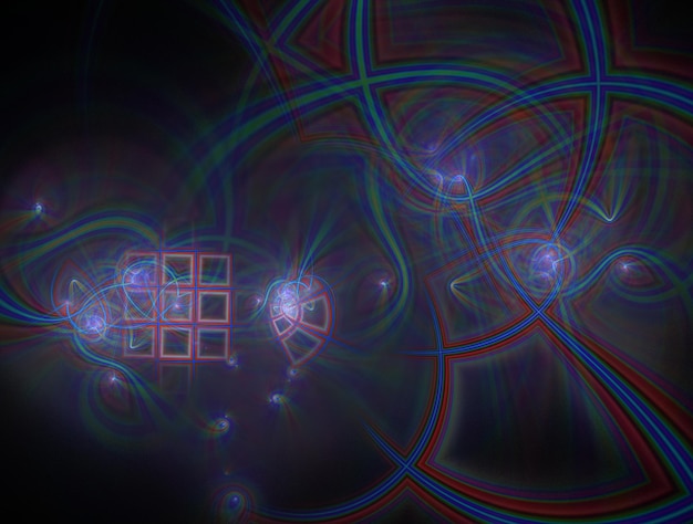 Denkbeeldige fractal abstracte achtergrondafbeelding