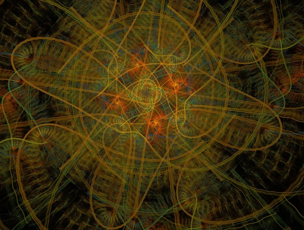 Denkbeeldige fractal abstracte achtergrondafbeelding