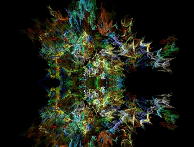 Denkbeeldige fractal abstracte achtergrondafbeelding