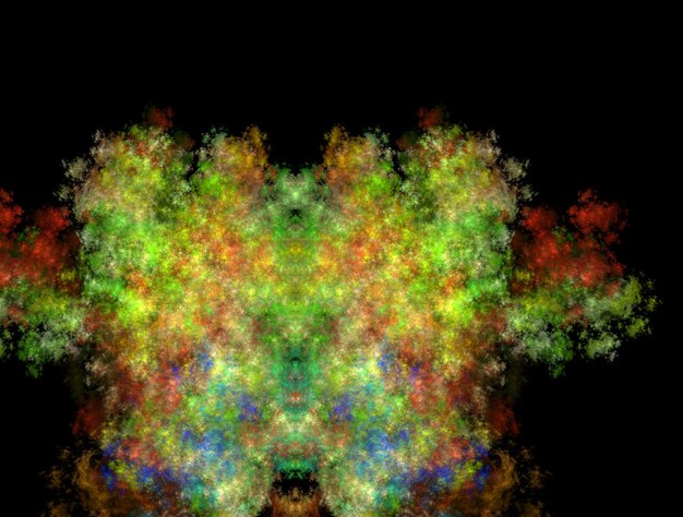 Denkbeeldige fractal abstracte achtergrondafbeelding