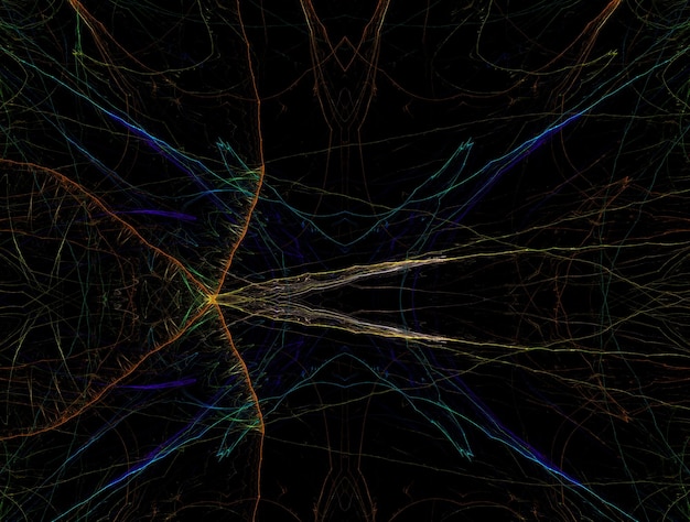 Denkbeeldige fractal abstracte achtergrondafbeelding