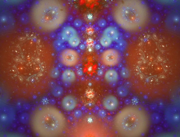 Denkbeeldige fractal abstracte achtergrondafbeelding